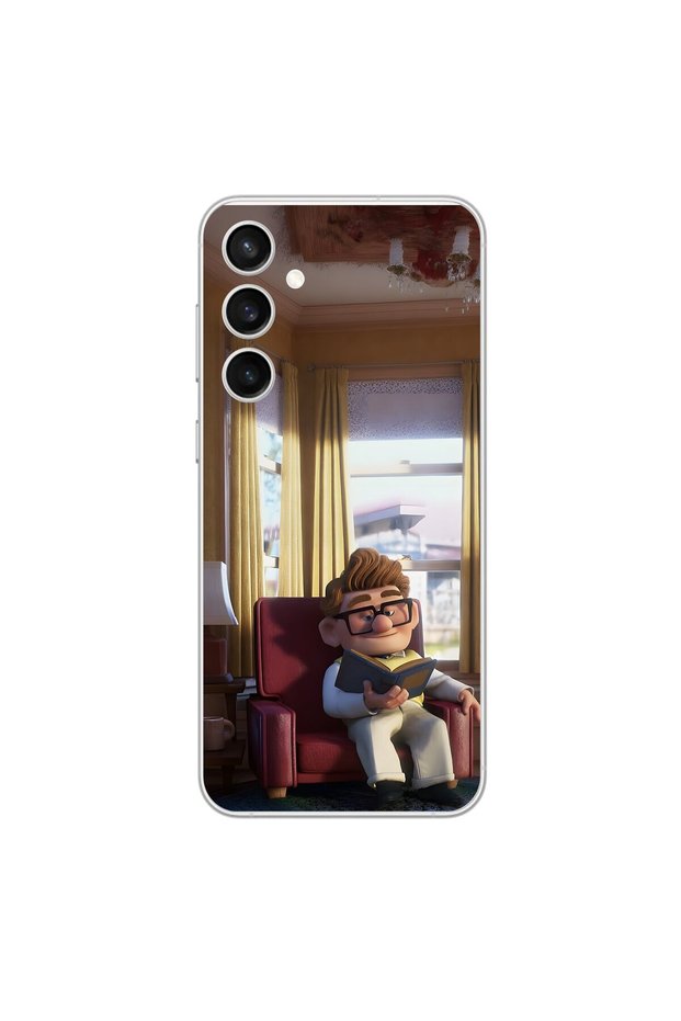 Samsung Galaxy S23 Fe Compatible Couple 11/1 Design Transparent Case