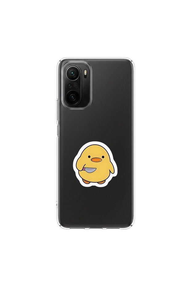 Xiaomi Poco F3 Compatible Couple 7/1 Design Transparent Case