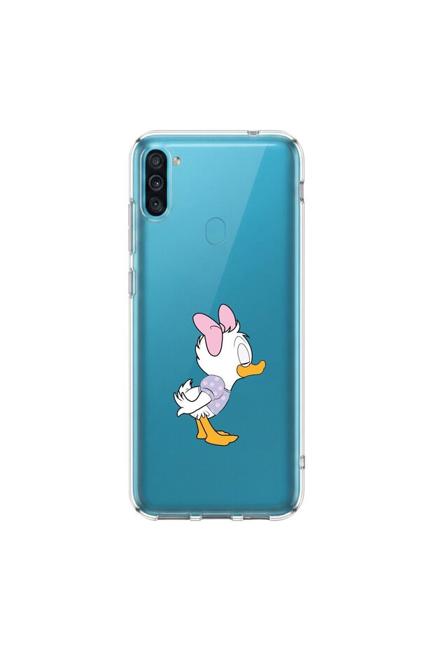 Samsung Galaxy M11 Compatible Couple 9/1 Design Transparent Case