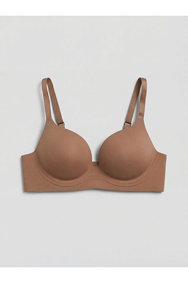 Esvab • Modern & Distinctive Underwire Non-Padded Laser Cut T-Shirt Bra
