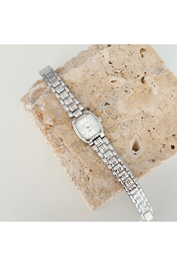 Cernit Silver Watch White - 2