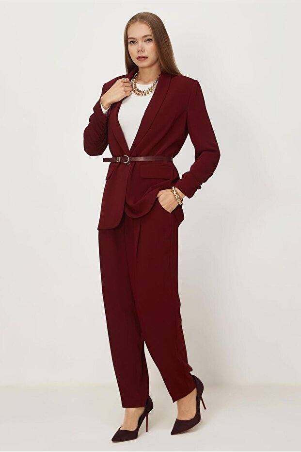 Belted Pants Suit 30550