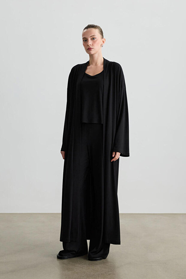 KIMONO MAXI NEGRU - 2