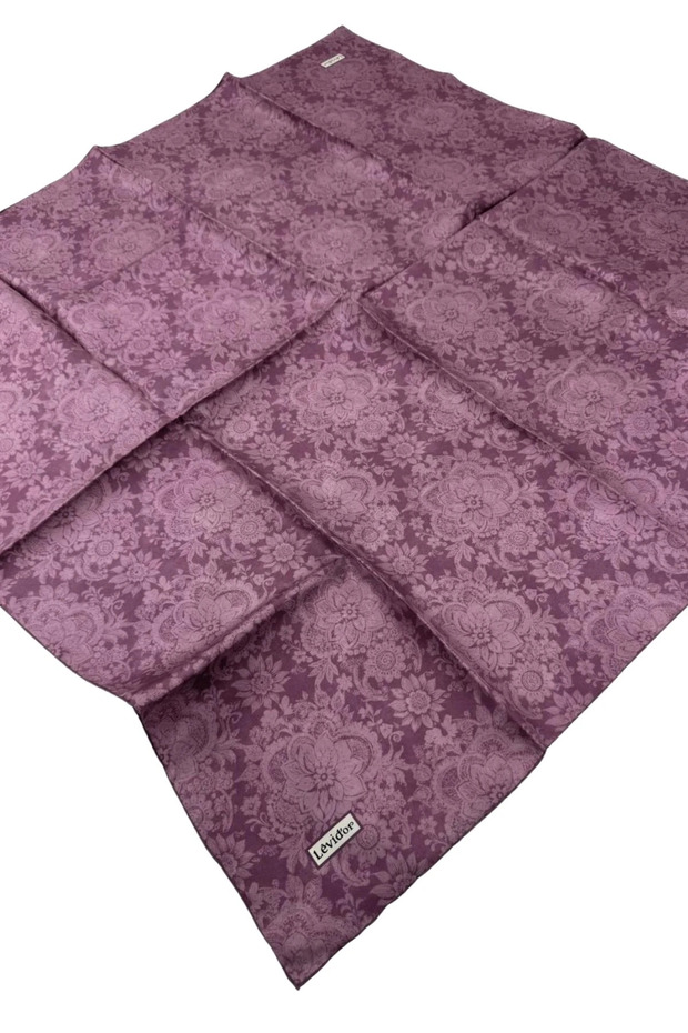 Eșarfă din mătase twill LD1202 - 1