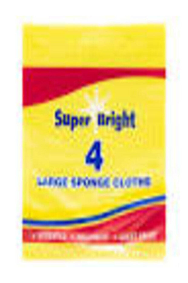 Super Bright Sponge Cloths