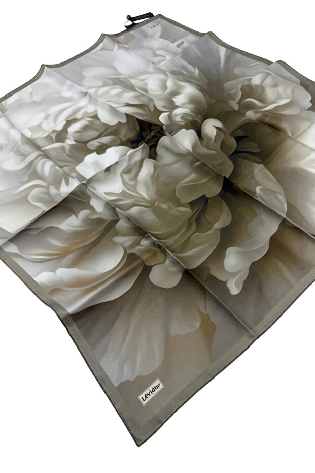 Eșarfă din mătase twill LD1207 - 1