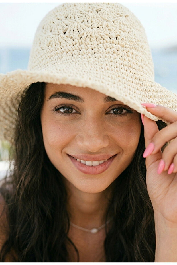 Women's Hand-Knitted Premium Straw Hat - Special Artisan Craftsmanship