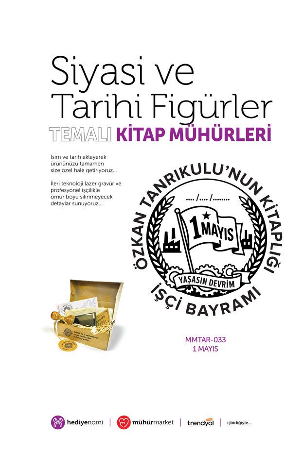 Mühürmarket > May 1St Labor and Solidarity Book Seal > Mmtar-033