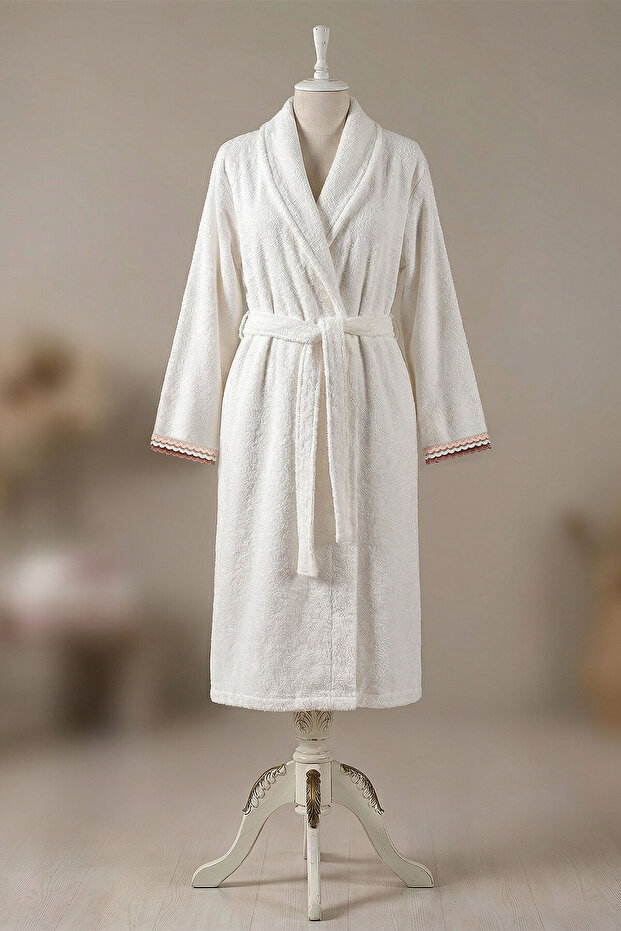 Boho Chic Spring Bathrobe Esella L/Xl 130 cm - with Border