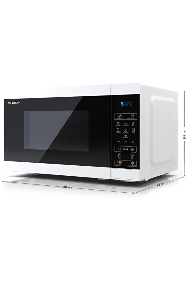 YC-MS02E-W 20L 800W Black/ White - 2