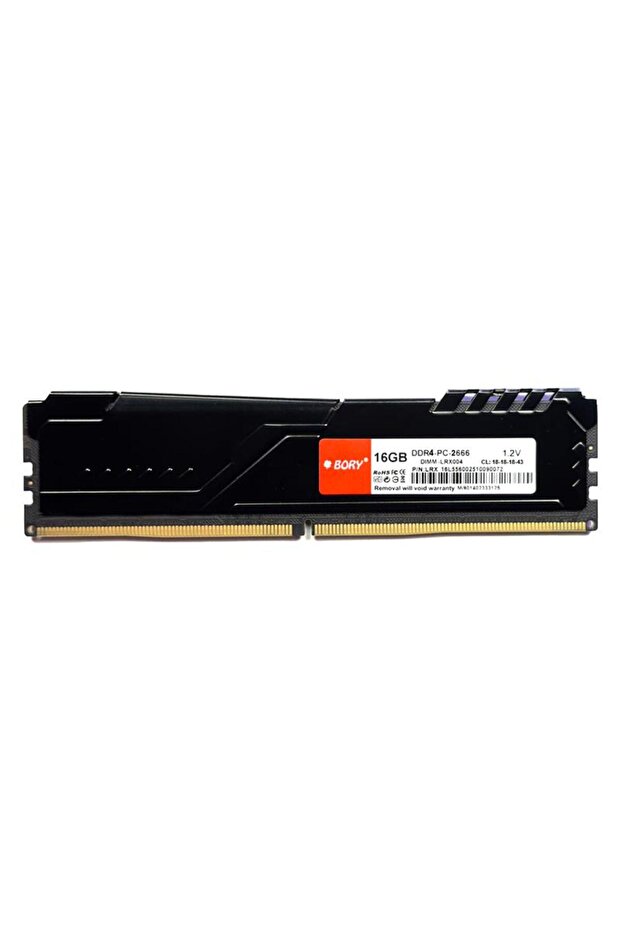 كمبيوتر مكتبي بسعة 16 جيجابايت DDR4 بسرعة 2666 ميجاهرتز مع مبرد بوري
