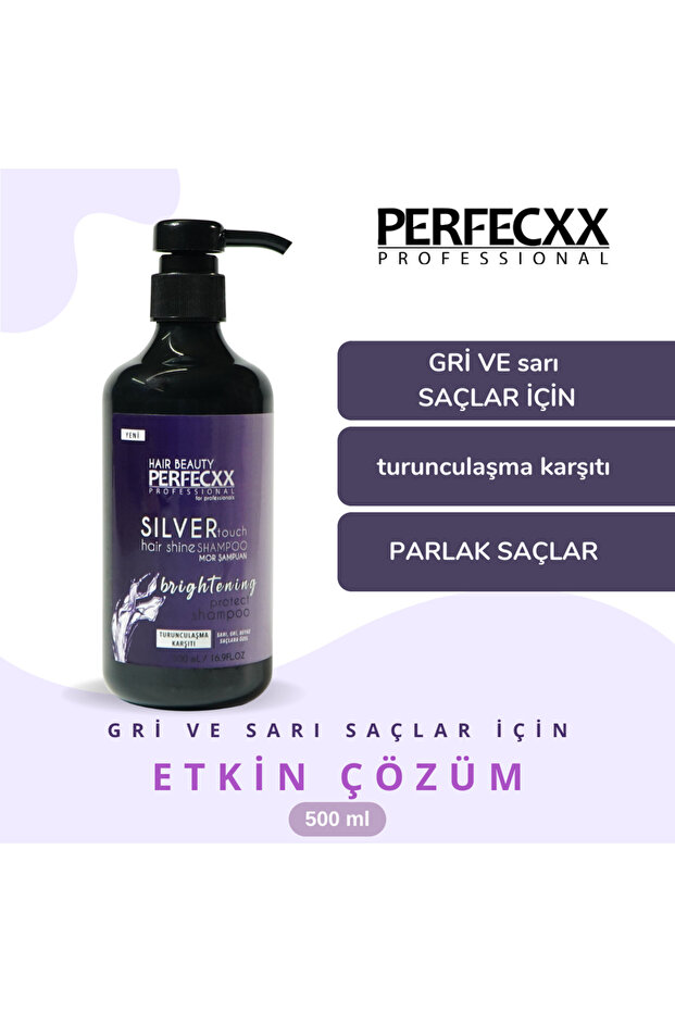 Professional Silver Touch Mor Şampuan 500 ml