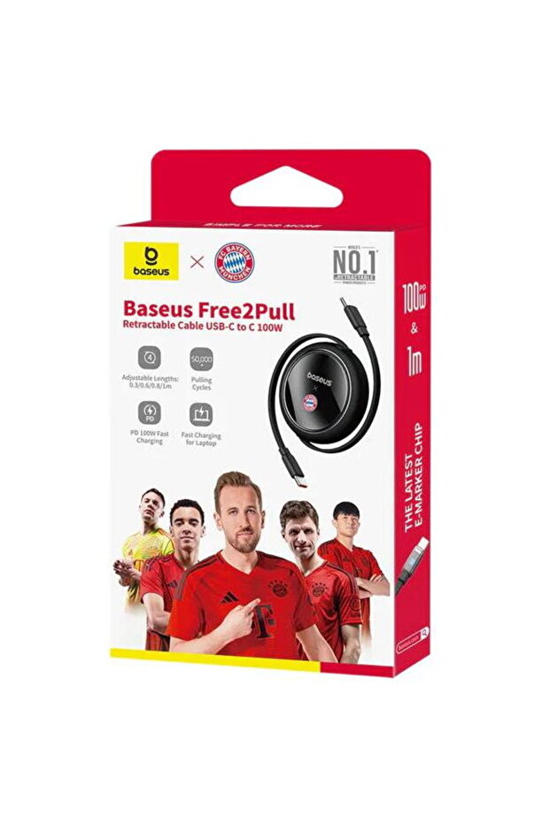 Free2Pull Mini power and data cable, Fast Charging Data Cable for smartphone, retractable - 5