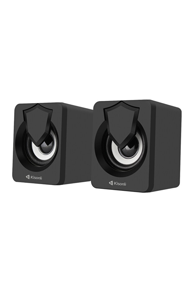 مكبر صوت كمبيوتر صغير من كيوسني A-808 بمنفذ USB