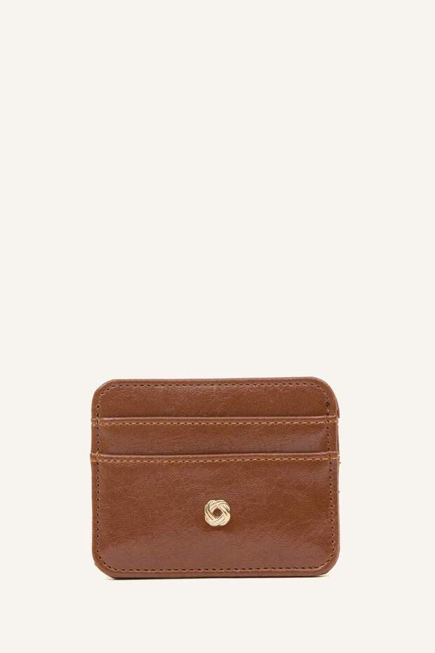 Women's Faux Leather Card Holder H6809Axns