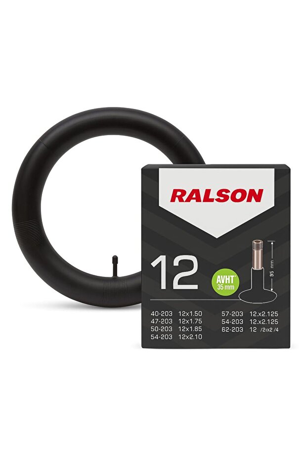 12 Inch Bicycle Inner Tube (12x1.50–12.1/2x2.1/4)