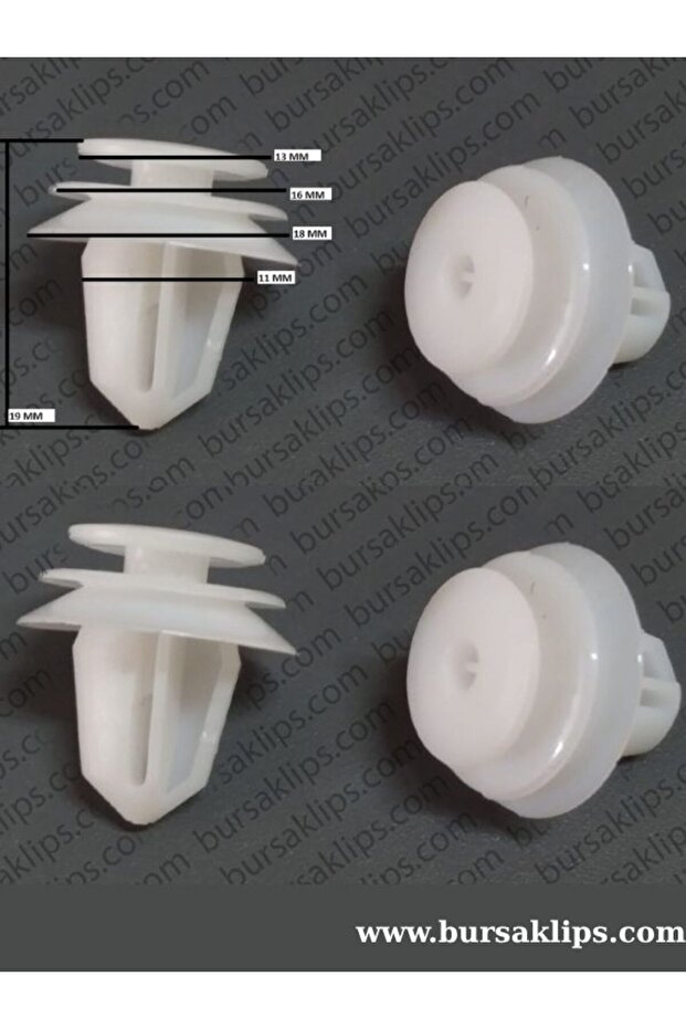 5321- Hyundai̇,Ki̇a Door Trim Clip 823152P000 (10 Pieces)
