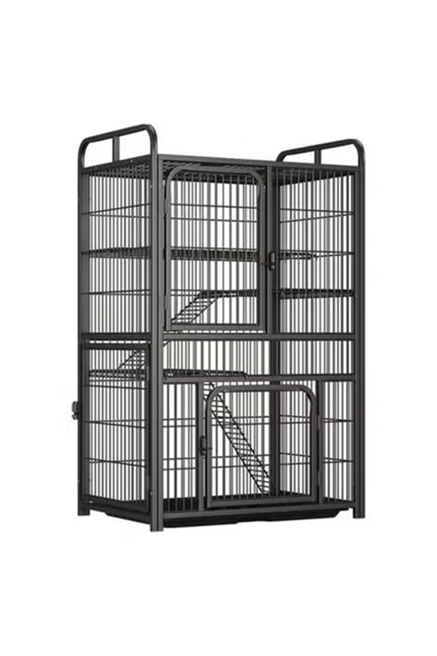 Stackable Heavy Duty Luxury Foldable Pet Cage with Door