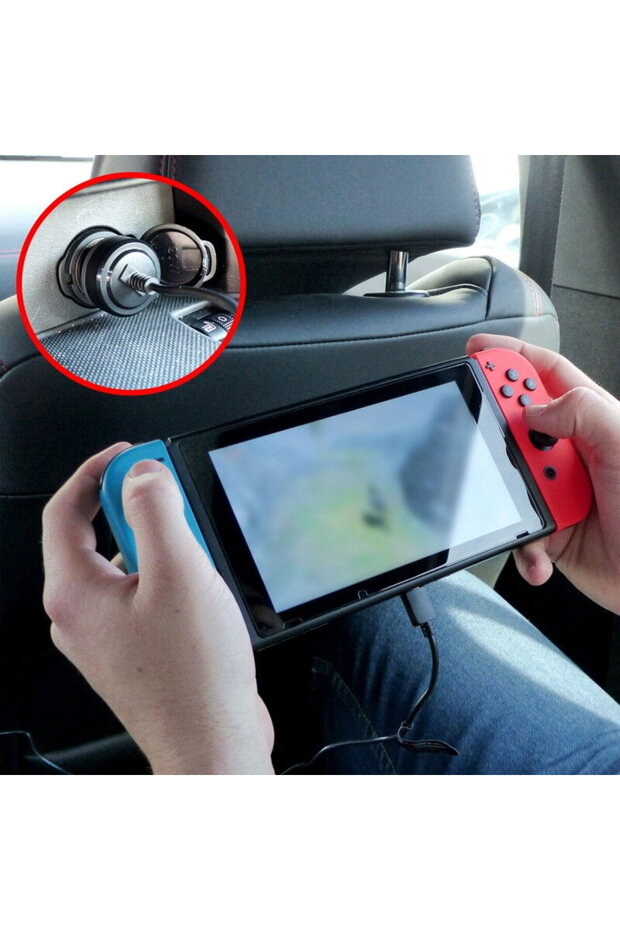 Încărcător auto pentru Switch - 3