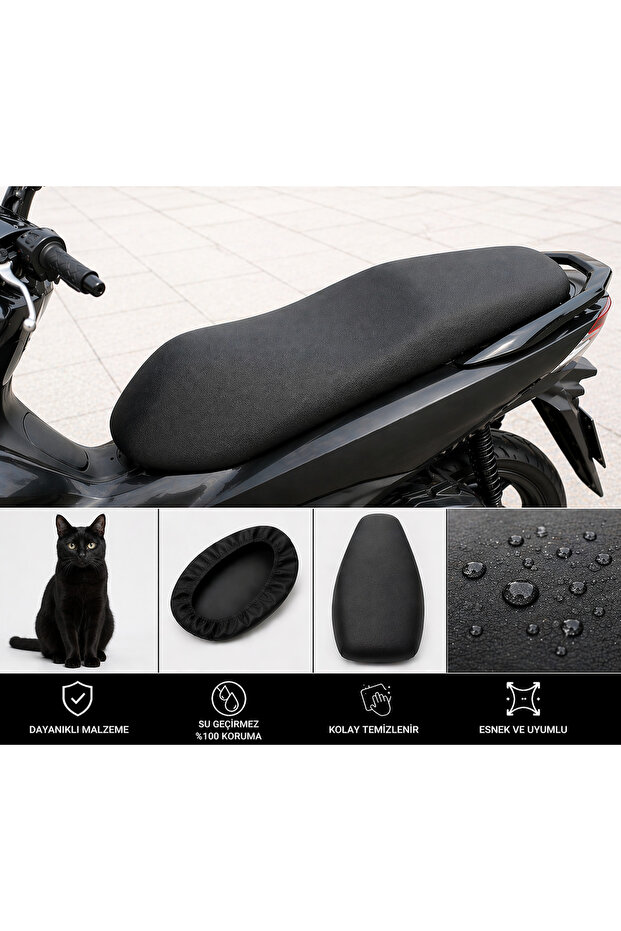 Steel Motor Classic 12 Motorcycle Saddle Cover Waterproof Saddle Protection