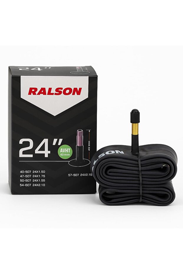 24 Inch Bicycle Inner Tube (24x1.50–24x2.125)