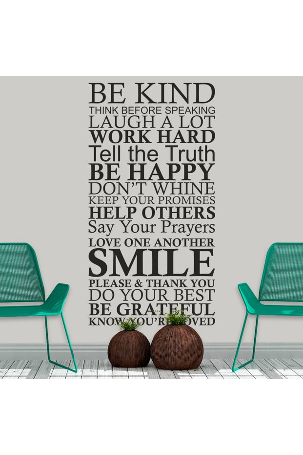 Sticker de perete Be Kind