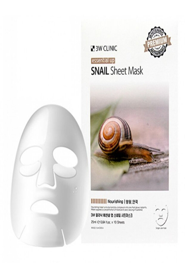 FRESH SNAIL MASK SHEET x 10 pcs
