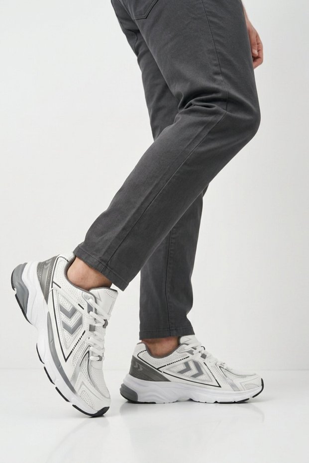 White Mesh Lightweight Flexible Unisex Sports Shoes 900794 Hml 700