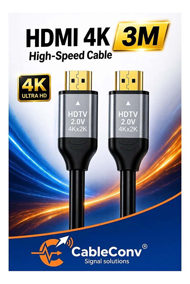 CABLE CONV HDMI 4K 3M High-Speed Cable - 1