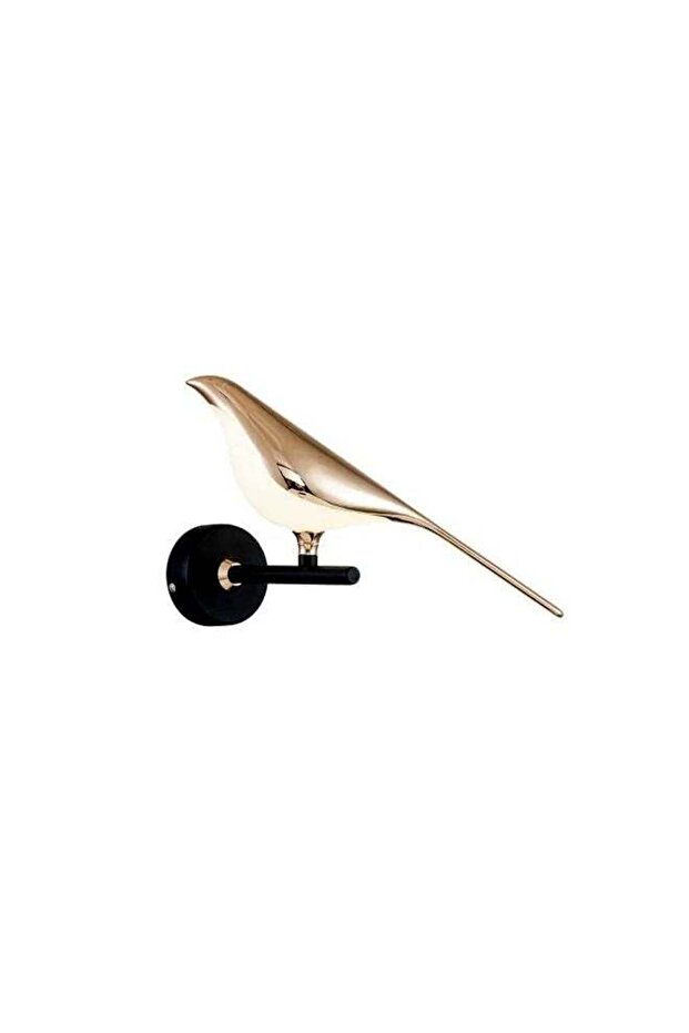 Modern Lighting, Wall lamp single, Light, Dove shape, Gold Color