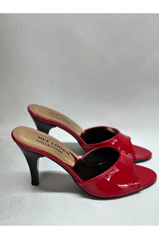 Lacquer Leather Slippers - 3