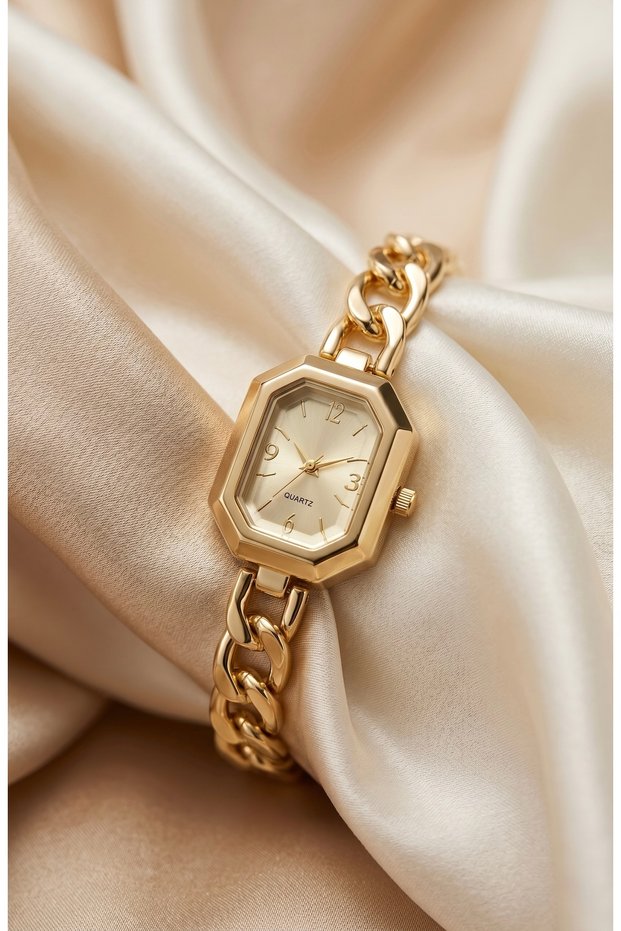 Pinterest Women's Steel Watch Gold Color Vintage Old Money Luxury Edition Elegant Stylish Women's Wristwatch 2026