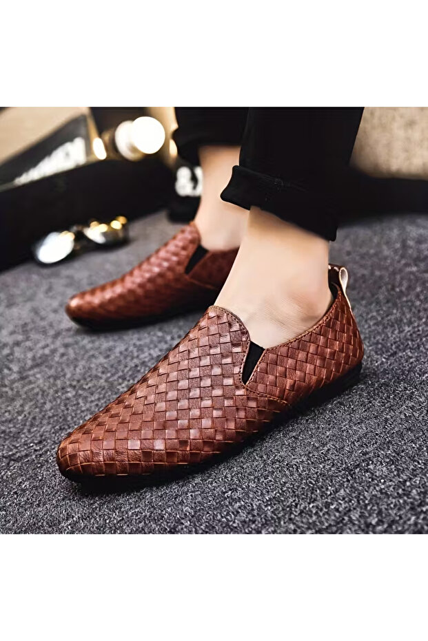 Men'S All-Season Plus Size Soft-Sole Comfortable Handsome Men'S Loafers - C05