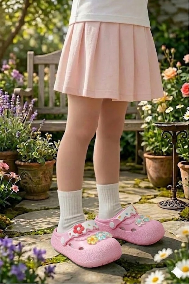 Children's Colorful Stoned Non-Slip Sandals Slipper Kids Cross Slipper Baby Slipper Kids Pool Slippers