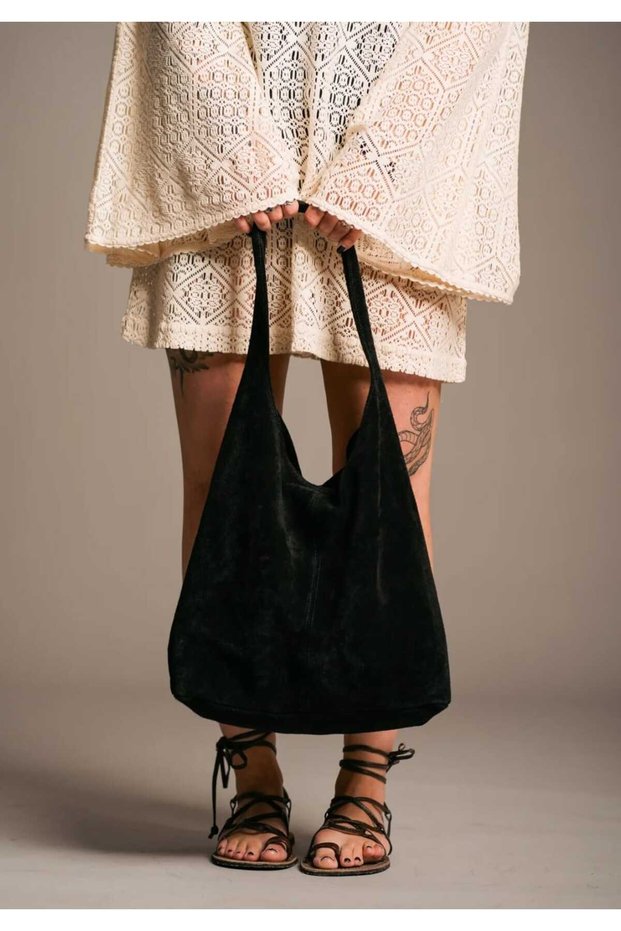 Hobo Women's Real Suede Leather Bag