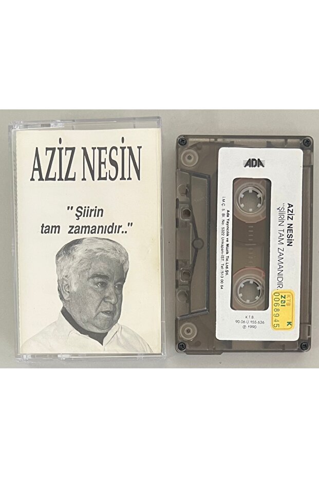 Aziz Nesin's Poetry Is the Complete Collection Cassette (Paper Edition)
