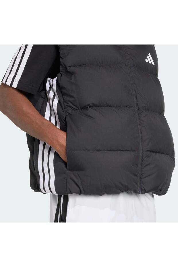 Essentials Climawarm 3-Stripes Puffer Down Erkek Yelek - 6