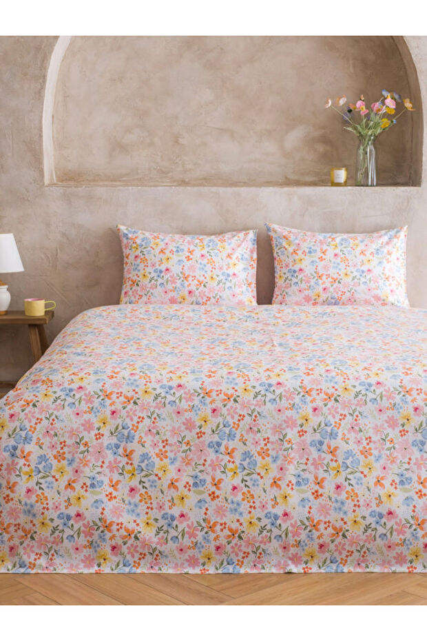 Esvab • Modern & Distinctive Floral Embroidered Double Pique Set