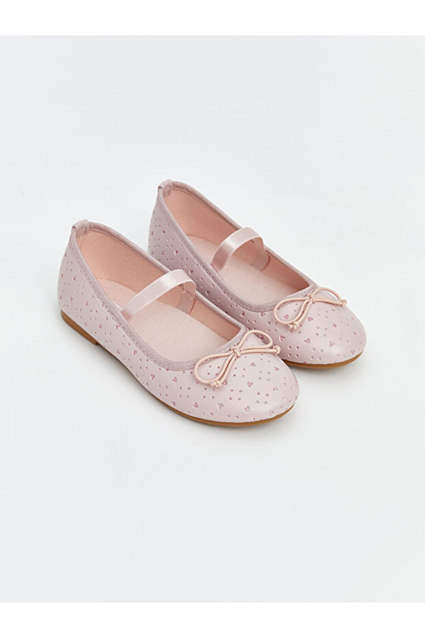 Esvab • Modern & Distinctive Bow Printed Girls' Ballerinas