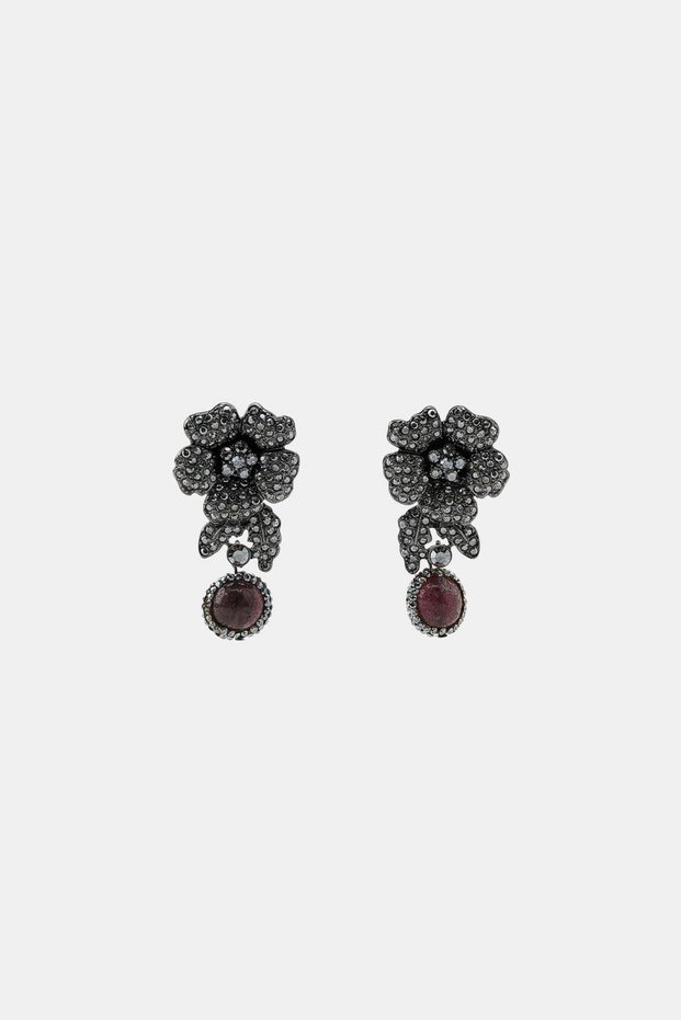 Veloura Bloom Earrings | Mev'Art Collection