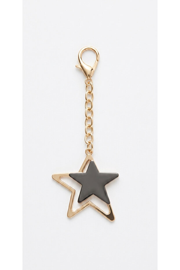 Luxury Metal Bag Charm & Keychain - Bag Accessory
