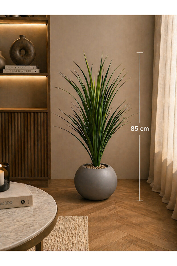 85cm Artificial Grass Plant with Mulch Layer