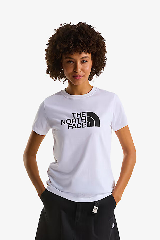 W Evolutıon Half Dome Slim Women's White T-Shirt Nf0A8Fx6Fn41