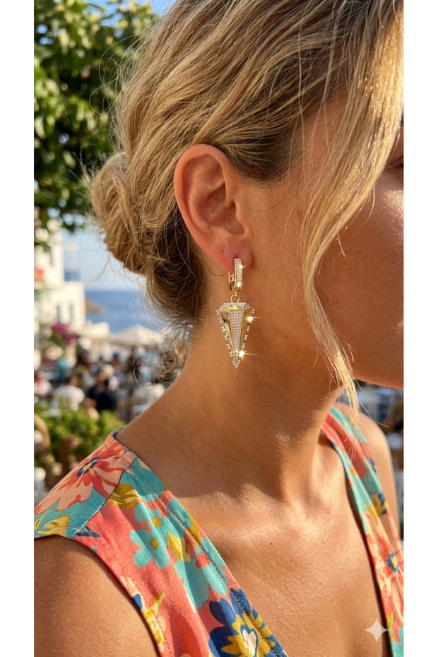 Xuping Earrings Tarnish Resistant Anti-Allergic Vintage Figured (2 Years Importer Warranty)