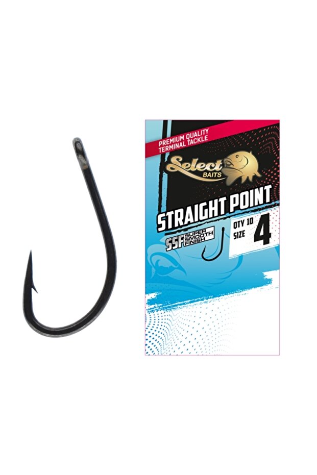 Carlige Straight Point SSF Hooks #6 - 1
