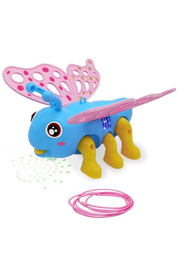 Electric Walking Butterfly Toy with Flashing Lights & Music for Kids