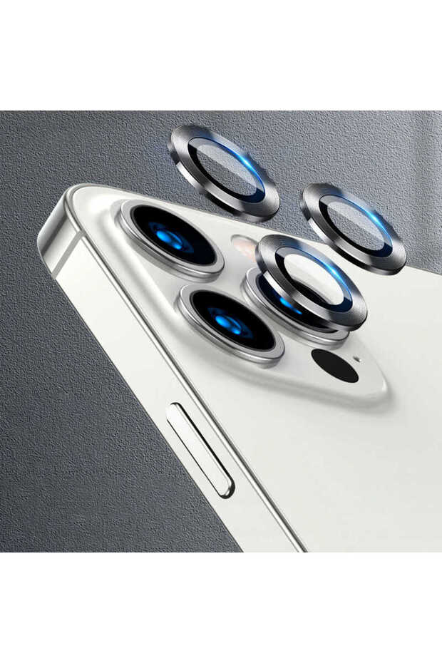 واقي كاميرا BRSA CL-07 متوافق مع هاتف iPhone 12 Pro Max - رمادي داكن