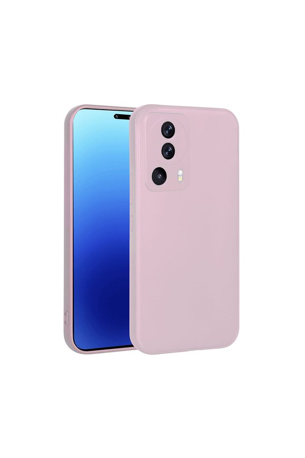 Mi 13 Lite Case Brsa Premier Silicone Cover - Rose Gold