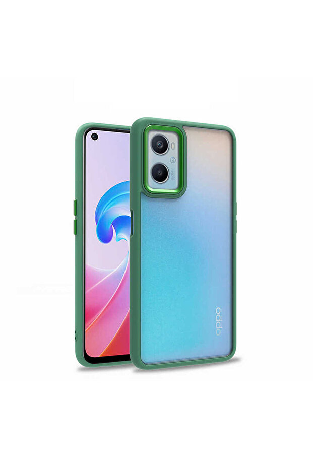 A96 4g Case Brsa Flora Cover - Green