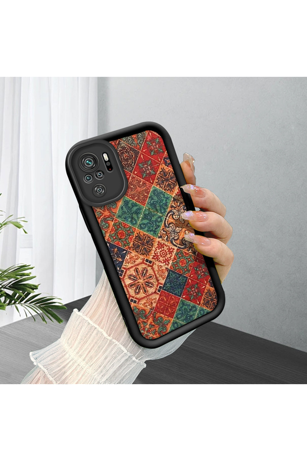 Redmi Note 10 4G/Note 10S Compatible Black Silicone Case Shockproof with Camera Protection